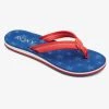 'Roxy' Women's Vista Loreto Sandals - Red / White / Blue