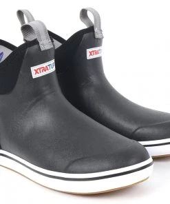 'Xtratuf' Men's 6" Ankle SR WP Deck Boot - Black
