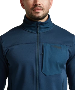 SITKA WEAR AND EQUIPMENT 'Sitka' Men's Dry Creek Fleece Jacket - Deep Water 9 SITKA WEAR AND EQUIPMENT 'Sitka' Men's Dry Creek Fleece Jacket - Deep Water